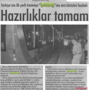 Hazırlıklar Tamam 16.08.2013